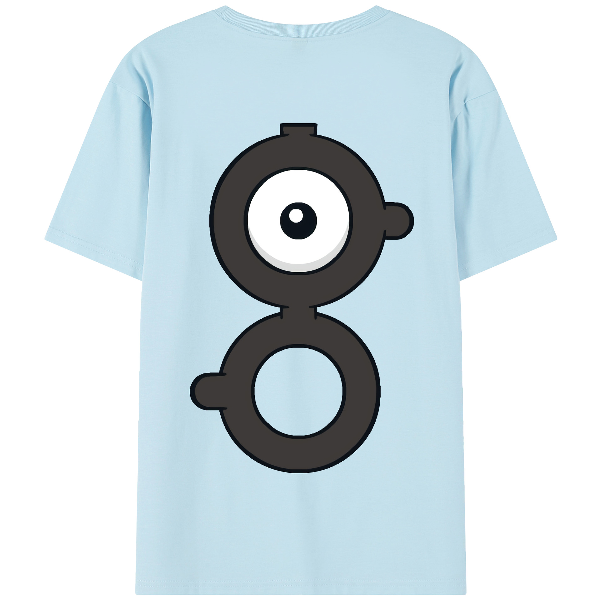 （画像用） ポケットモンスター Pokémon 綿100％半袖Tシャツ（背面プリント）